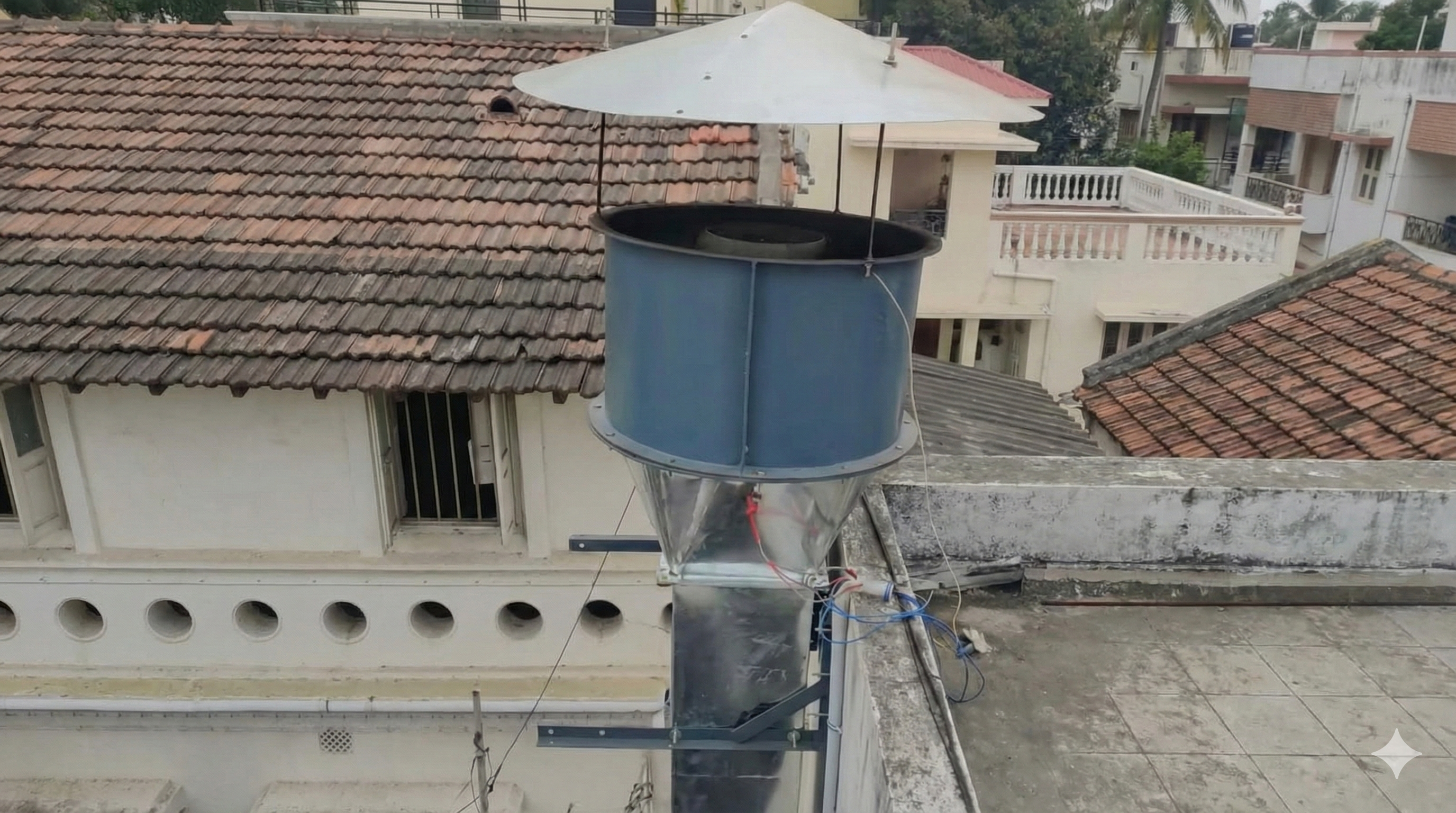 Vertical Discharge Rooftop Ventilator